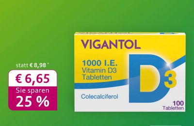 Vigantol: Februar-Angebot in der Rabenfels-Apotheke Herten