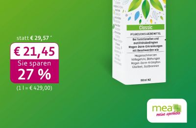 Iberogast Classic: Juli-Angebot in der Rabenfels-Apotheke Herten